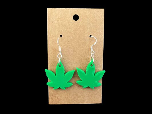 Pot Leaf Earrings