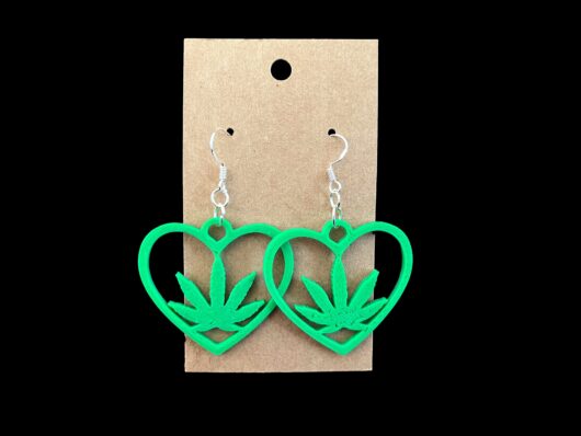 Love Weed Earrings