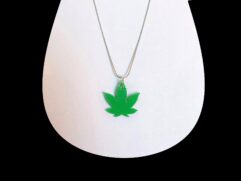 Pot Leaf Necklace