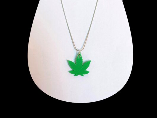 Pot Leaf Necklace