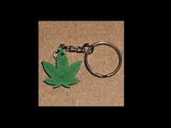 Pot Leaf Keychain